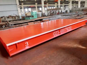 150 Ton I-beam Steel Structure Limit Load Truck Scale