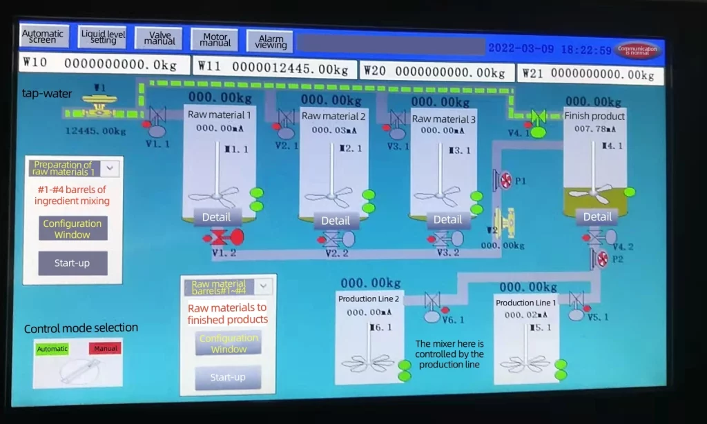 PLC Weighing System 1