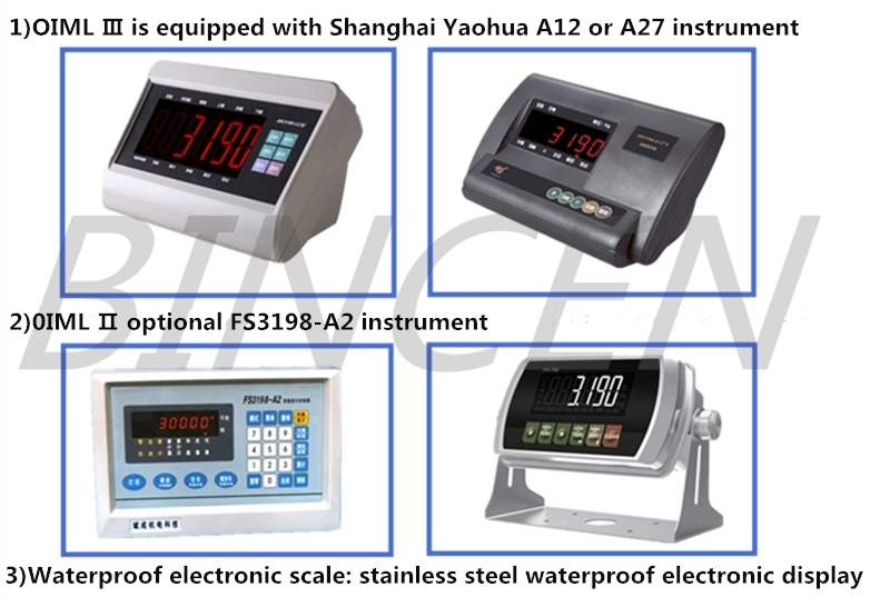Configure weighing display controlle