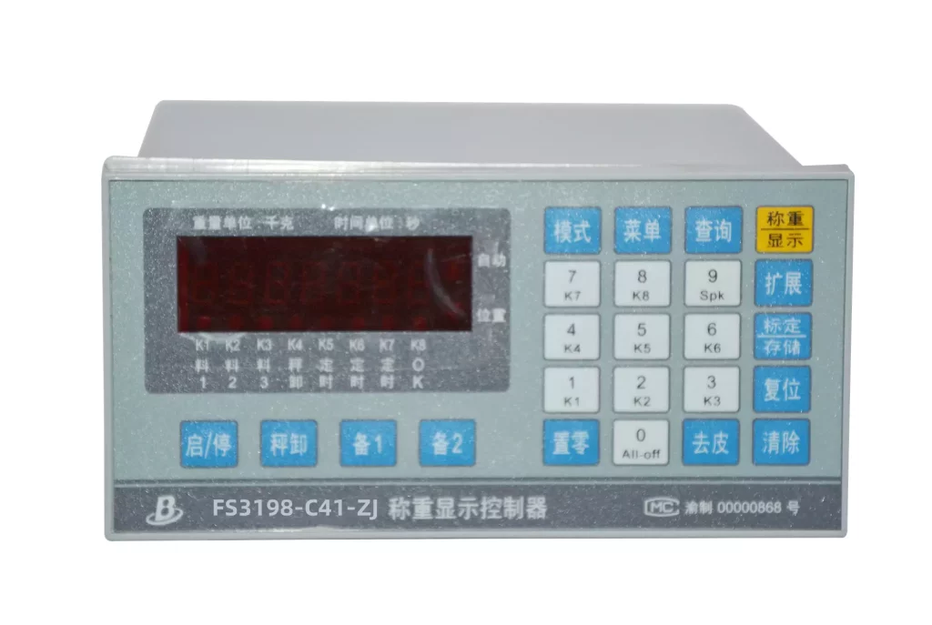 Three Speed Feeding Weighing Display Controller