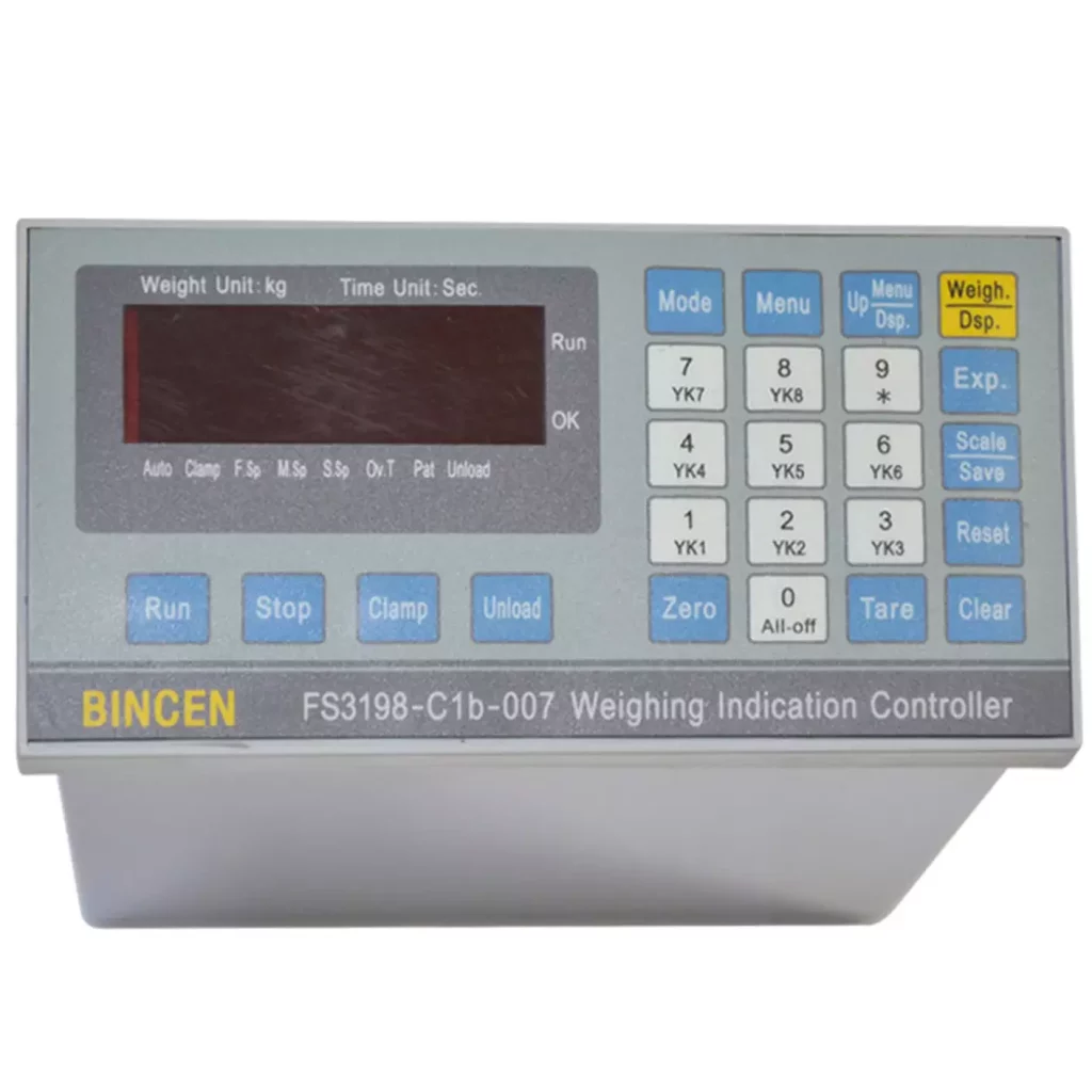 Special Controller for Hopper Type Flow Control Scale6