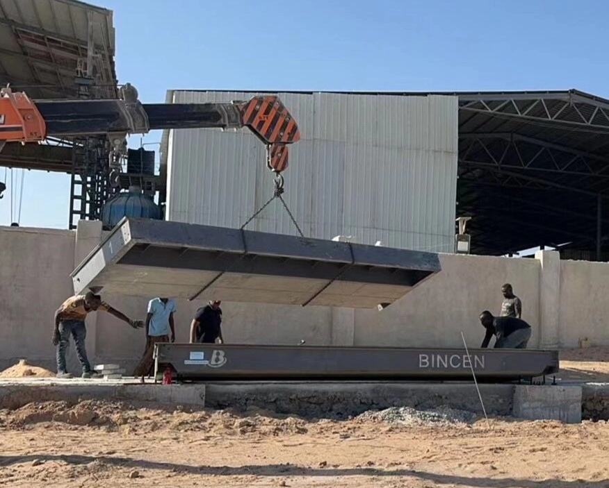 Somalia Weighbridge Installation Site