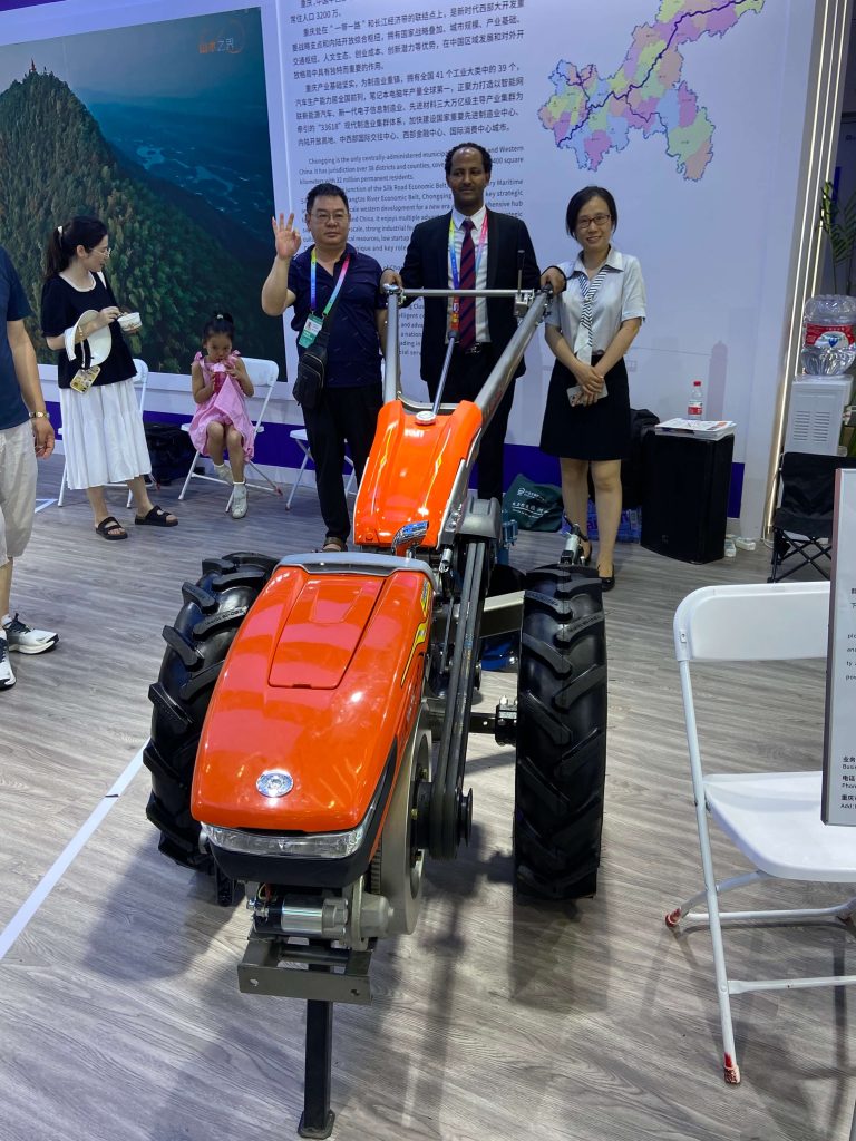 China-Africa Expo – Ethiopian Embassy Minister Visits Bincen Booth